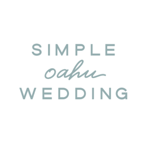 Simple Oahu Wedding